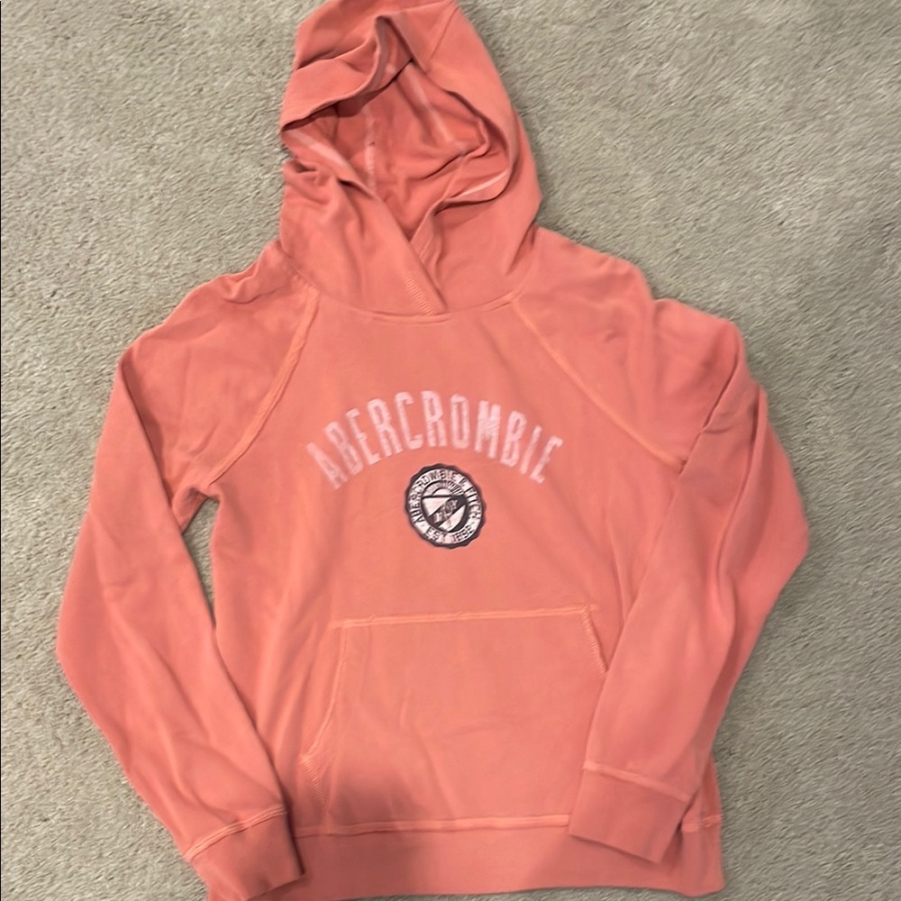 Rose pink Abercrombie and Fitch hoodie